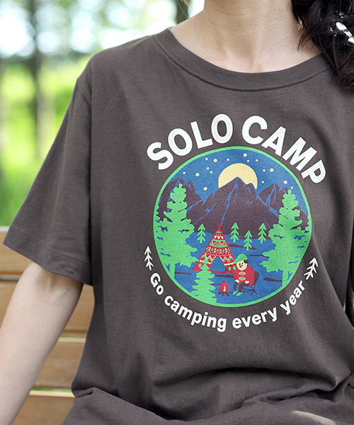CAMPプリントTシャツ CAMPプリントTシャツ