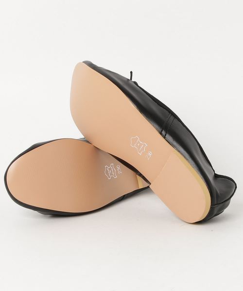 DouDou（ドゥドゥ）の「フラットシューズ（パンプス・レディース・ピンクベージュ/ゴールド/シルバー/ブラック・23/23.5/24.5/24.5cm/25cm/22.5cm）」の6枚目の写真