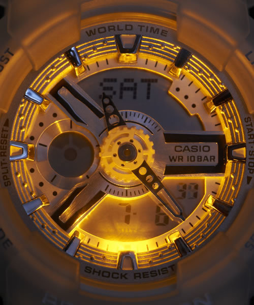 G-SHOCK(ジーショック)の「Baby-G BA-110 Series 【WOMEN】(アナログ腕時計・レディース・ホワイト×ホワイト/ホワイト×ピンク/ホワイト×シルバー・FREE)」の18枚目の写真