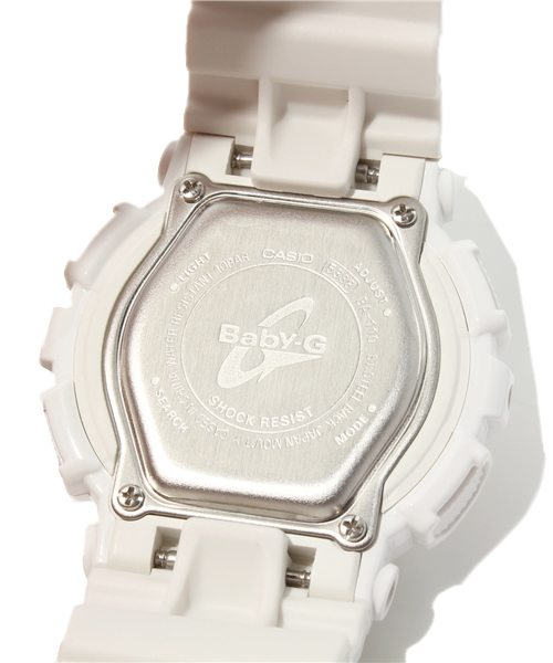 G-SHOCK(ジーショック)の「Baby-G BA-110 Series 【WOMEN】(アナログ腕時計・レディース・ホワイト×ホワイト/ホワイト×ピンク/ホワイト×シルバー・FREE)」の11枚目の写真