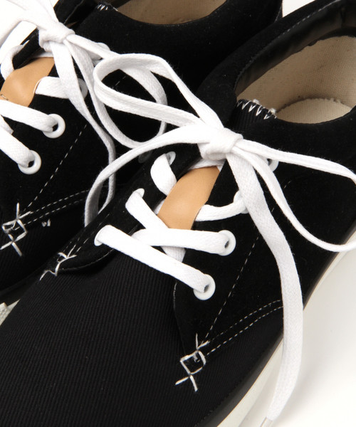 GLOBAL WORK（グローバルワーク）の「MIDステッチスニーカー/823103（スニーカー・メンズ・ベージュ/ネイビー/カーキ/その他・MEDIUM/LARGE）」の13枚目の写真