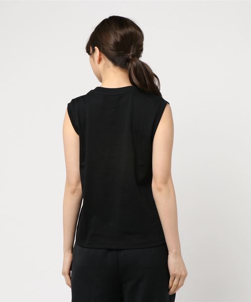 LOWRYS FARM（ローリーズファーム）の「トルコオーガニックノースリーブ　831242（Tシャツ/カットソー・レディース・ブラック/ブラウン/オフホワイト/カーキ・MEDIUM/LARGE）」の6枚目の写真