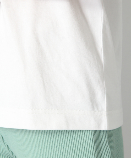 LOWRYS FARM（ローリーズファーム）の「トルコオーガニックノースリーブ　831242（Tシャツ/カットソー・レディース・ブラック/ブラウン/オフホワイト/カーキ・MEDIUM/LARGE）」の7枚目の写真