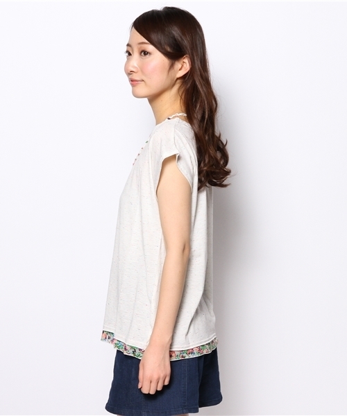 チチカカ（チチカカ）の「ナチュラルブレードプルオーバー（ニット/セーター・レディース・ホワイト/ブルー/イエロー/オレンジ・FREE）」の8枚目の写真