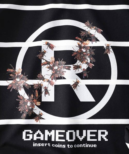 SHAREEF（シャリーフ）の「BORDER BIG SWEAT（スウェット・メンズ・レッド/ブラック/ラベンダー・1/3/2）」の6枚目の写真