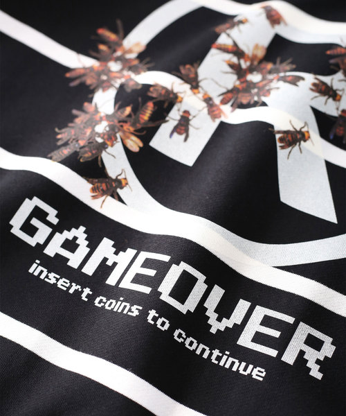 SHAREEF（シャリーフ）の「BORDER BIG SWEAT（スウェット・メンズ・レッド/ブラック/ラベンダー・1/3/2）」の7枚目の写真