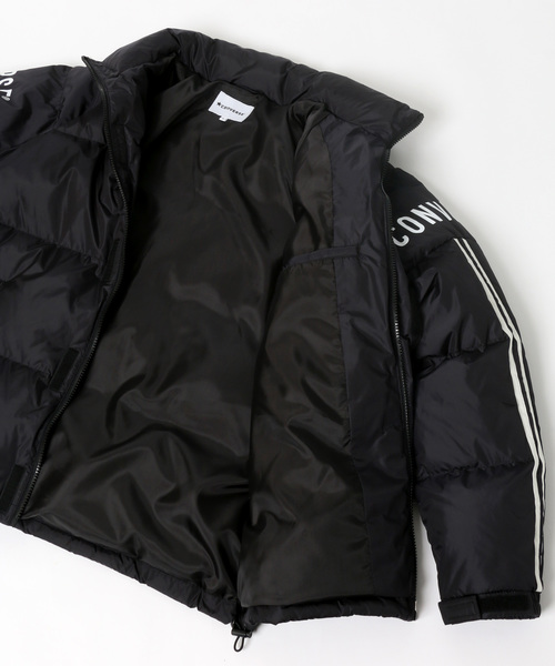 CONVERSE(コンバース)の「CONVERSE/コンバース 袖ライン ファイバーダウンジャケット(ダウンジャケット/コート・メンズ・ブラック/ネイビー・M/L)」の13枚目の写真