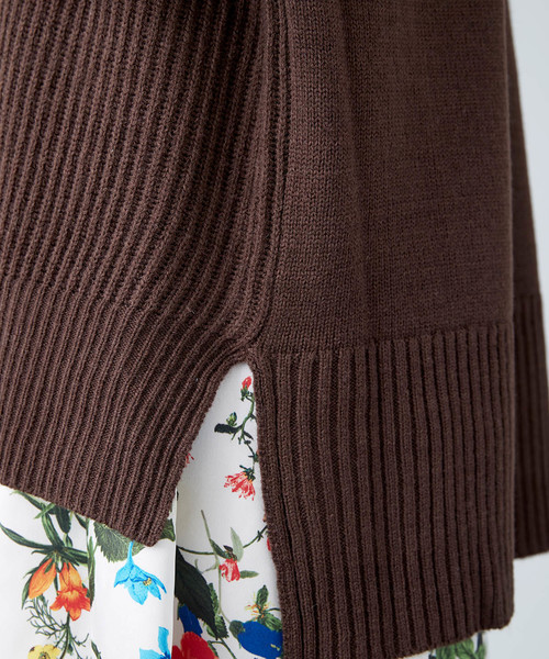 TRUNO by NOISE MAKER(トルノバイノイズメーカー)の「サイドボタンニットプルオーバー(ニット/セーター・レディース・ベージュ/ブラウン/カーキ・FREE)」の19枚目の写真