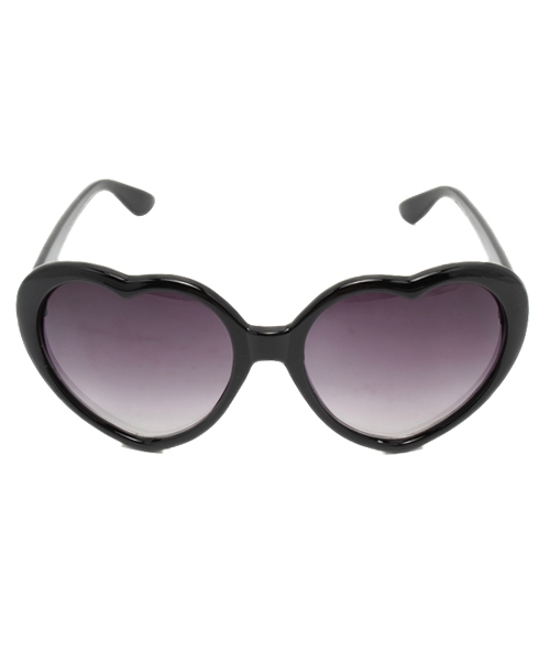 one after another NICE CLAUP（ワンアフターアナザーナイスクラップ）の「【ナイスクラップ】ハートサングラス（サングラス・レディース・レッド/ブラック/ホワイト・FREE）」の7枚目の写真