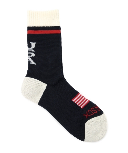 BEAMS BOY(ビームスボーイ)の「◎ROSTER SOCKS / USA BACKロゴ(ソックス/靴下・レディース・ネイビー・ONE SIZE)」の5枚目の写真