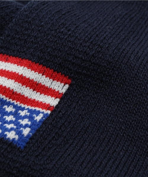 BEAMS BOY(ビームスボーイ)の「◎ROSTER SOCKS / USA BACKロゴ(ソックス/靴下・レディース・ネイビー・ONE SIZE)」の4枚目の写真