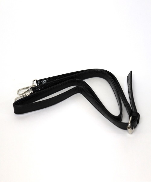 florist（フローリスト）の「【2way】クロコ調バケツ型巾着ショルダーバッグ（ショルダーバッグ・レディース・ブラック/イエロー/ブラウン/ベージュ・FREE）」の11枚目の写真