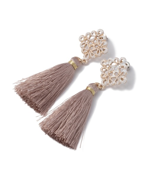 No.787 タッセルピアス☆イヤリング No.787 タッセルピアス☆イヤリング