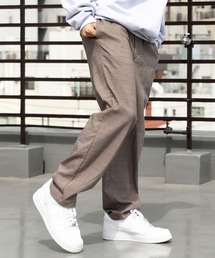 ８(eight) | チェックワイドテーパードパンツ 2021 SPRING(チノパンツ)