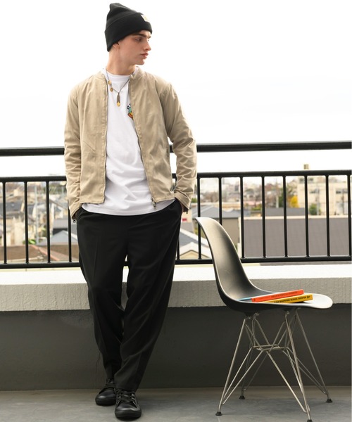 ８(eight)（エイト）の「チェックワイドテーパードパンツ（チノパンツ・メンズ・ブラック/ベージュ/グレー系その他/グレー/ブラウン/ネイビー/ブラック系その他/ブラウン系その他・MEDIUM/LARGE）」の22枚目の写真