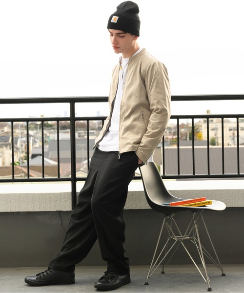 ８(eight)（エイト）の「チェックワイドテーパードパンツ（チノパンツ・メンズ・ブラック/ベージュ/グレー系その他/グレー/ブラウン/ネイビー/ブラック系その他/ブラウン系その他・MEDIUM/LARGE）」の21枚目の写真