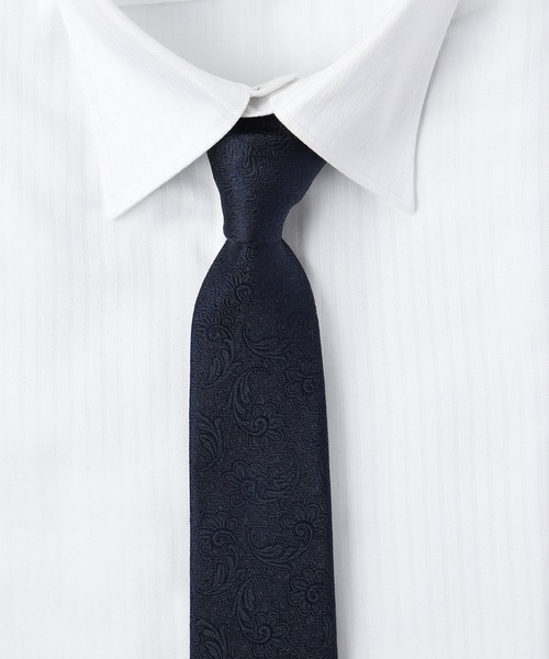 TETE HOMME（テットオム）の「シルクストライプタイ  / アズーロ  エ ビアンコ（ネクタイ・メンズ・ネイビー/ブルー/ブルー系その他/ブルー系その他2/ブルー系その他3/ブルー系その他4/ブルー系その他5/ブルー系その他6/ブルー系その他7/ネイビー系/ネイビー系1/ネイビー系2/ネイビー系3/ネイビー系4/ネイビー系5/ネイビー系6/ネイビー系7/ネイビー系8/ネイビー系9/ブルー系・FREE）」の11枚目の写真