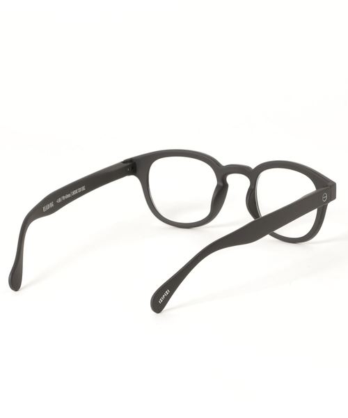 IZIPIZI（イジピジ）の「IZIPIZI/イジピジ リーディンググラス #C BK+1.0 LMS171（メガネ・メンズ・ブラック・ONE SIZE）」の2枚目の写真