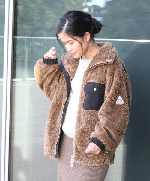 BEAMS - CAPE HEIGHTS / 別注 RIVAS ボアブルゾン BEAMS LIGHTS（ビームスライツ）の「CAPE HEIGHTS / 別注 RIVAS