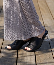 Chico | スクエアクリアヒールサンダル(サンダル)