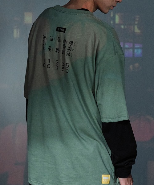 plain-me(プレインミー)の「紀念品JNP 大人の夜食店・メニューTEEシャツ(Tシャツ/カットソー・メンズ・ホワイト/ブラック/ベージュ/グリーン・SMALL/MEDIUM/LARGE)」の19枚目の写真