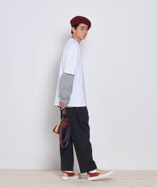 plain-me(プレインミー)の「紀念品JNP 大人の夜食店・メニューTEEシャツ(Tシャツ/カットソー・メンズ・ホワイト/ブラック/ベージュ/グリーン・SMALL/MEDIUM/LARGE)」の14枚目の写真