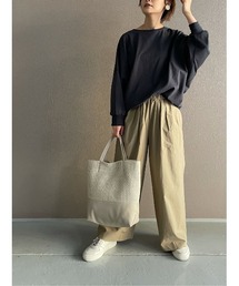BEARDSLEY | スッキリタックワイドパンツ(その他パンツ)