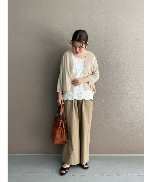 BEARDSLEY（ビアズリー）の「スッキリタックワイドパンツ