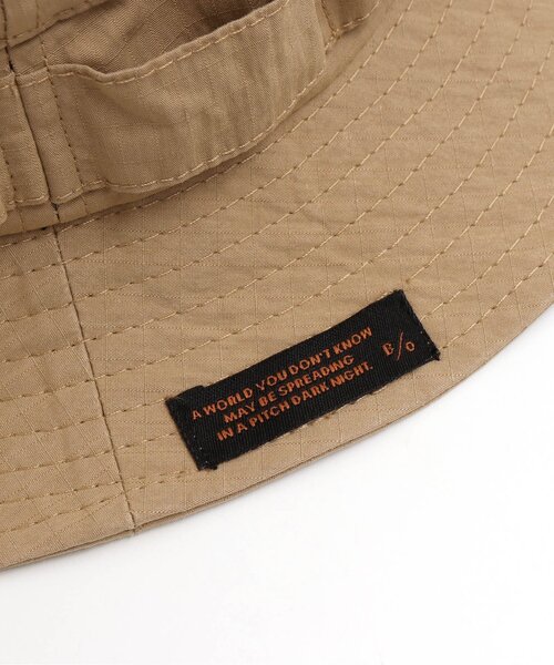 BREEZE（ブリーズ）の「サファリアウトドアハット（ハット・キッズ・ベージュ/チャコール/カーキ・48/50/52/54/56）」の6枚目の写真