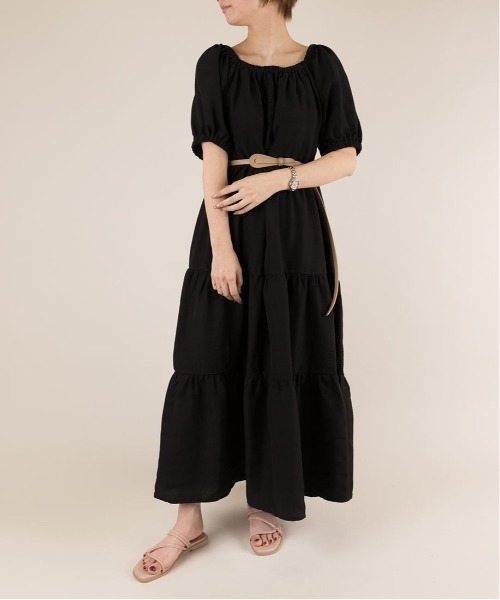 RANDA（ランダ）の「ナローストラップフラットサンダル（サンダル・レディース・ピンク/ブラック/アイボリー/グリーン・M/L/S/LL）」の18枚目の写真