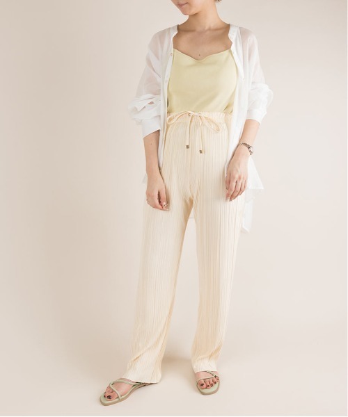 RANDA（ランダ）の「ナローストラップフラットサンダル（サンダル・レディース・ピンク/ブラック/アイボリー/グリーン・M/L/S/LL）」の21枚目の写真