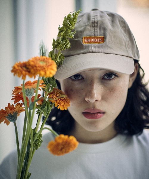 mko9759 - Logo one point stitch Cap（キャップ）｜UN-FILLED（アンフィルド）