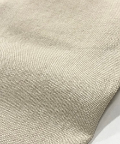 Beno（ビーノ）の「リネンライク シャンブレー ルーズシャツアウター×ショートパンツ 【 セットアップ 】（セットアップ・メンズ・ライトグレー/キナリ/ネイビー/ブラック/カーキ/ベージュ・L/LL/M）」の14枚目の写真