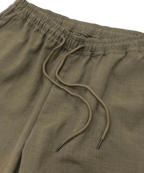 Beno（ビーノ）の「リネンライク シャンブレー ルーズシャツアウター×ショートパンツ 【 セットアップ 】（セットアップ・メンズ・ライトグレー/キナリ/ネイビー/ブラック/カーキ/ベージュ・L/LL/M）」の18枚目の写真