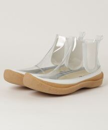 ANREALAGE | ANREALAGE(アンリアレイジ) “TRANSPARENT”サイドゴアクレープソールシューズ(ブーツ)