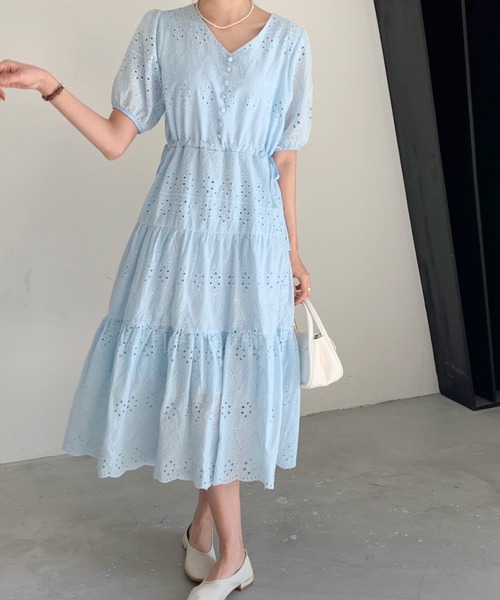 【新品タグ付き♡定価3.8万】MHL コットンウールツイルバンドカラーワンピース Yahoo!オークション - LOOK掲載 MHL. WOOL COTTON TWILL