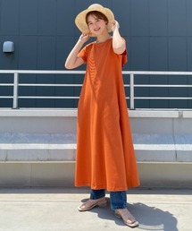 Ciaopanic チャオパニック レディース のワンピース オレンジ 橙色系 フリル 通販 Zozotown