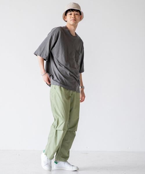 coen（コーエン）の「TCダンプテーパードワークパンツ（その他パンツ・メンズ・オリーブ/ライトグレー・SMALL/LARGE/X-LARGE/MEDIUM）」の13枚目の写真