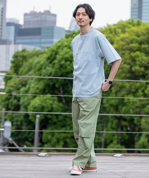 coen（コーエン）の「TCダンプテーパードワークパンツ（その他パンツ・メンズ・オリーブ/ライトグレー・SMALL/LARGE/X-LARGE/MEDIUM）」の9枚目の写真