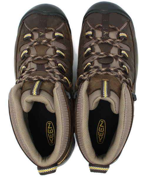 KEEN(キーン)の「Targhee II Mid / ターギー ツー ミッド(スニーカー・メンズ・ブラウン・26.5cm/27.5cm/25cm/26cm/29cm/25.5cm/27cm/28cm/28.5cm/30cm)」の4枚目の写真