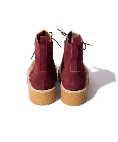 glamb（グラム）の「Stray creeper boots / ストレイクリーパーブーツ（ブーツ・メンズ・ワイン/ブラック/ベージュ・4/1/3/2）」の9枚目の写真