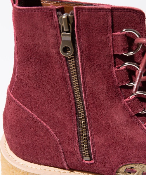 glamb（グラム）の「Stray creeper boots / ストレイクリーパーブーツ（ブーツ・メンズ・ワイン/ブラック/ベージュ・4/1/3/2）」の12枚目の写真