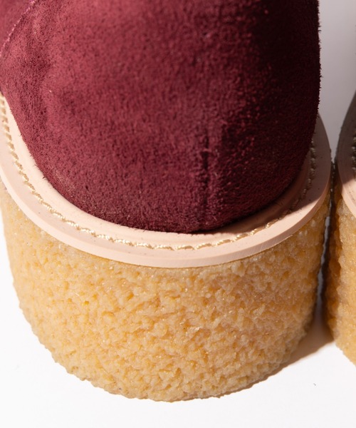 glamb（グラム）の「Stray creeper boots / ストレイクリーパーブーツ（ブーツ・メンズ・ワイン/ブラック/ベージュ・4/1/3/2）」の14枚目の写真