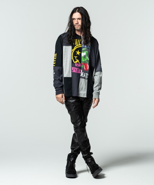 glamb（グラム）の「Stray creeper boots / ストレイクリーパーブーツ（ブーツ・メンズ・ワイン/ブラック/ベージュ・4/1/3/2）」の20枚目の写真