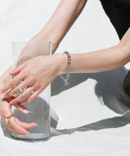 select MOCA（セレクトモカ）の「チェーンブレスレット（ブレスレット・レディース・シルバー/ゴールド・FREE）」の6枚目の写真