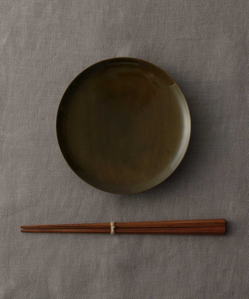 SALON adam et rope'（サロン アダム エ ロペ）の「木製銘々皿（食器・レディース・ホワイト/カーキ/ピンク・FREE）」の5枚目の写真