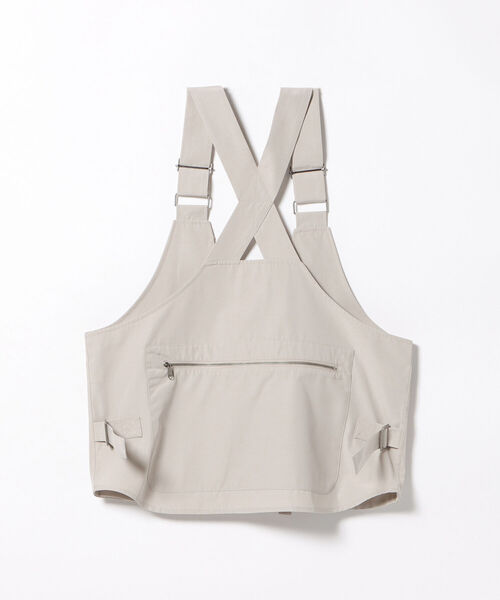 BEAMS HEART（ビームスハート）の「BEAMS HEART / バッグ ベスト（ベスト・メンズ・ブラック/ベージュ・ONE SIZE）」の18枚目の写真