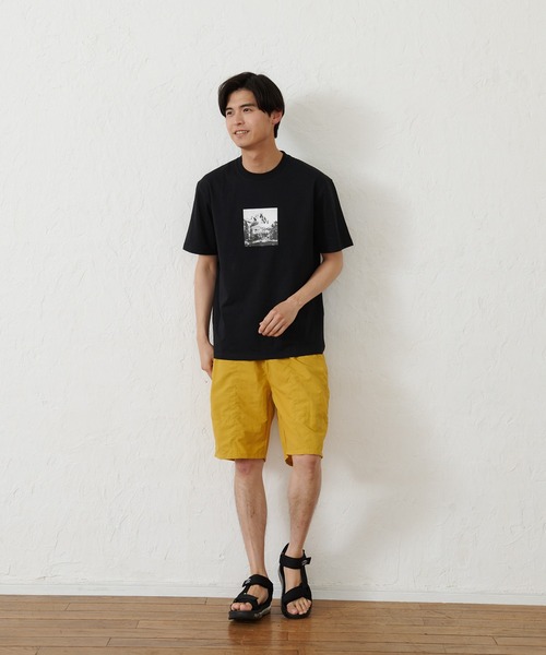 OUTDOOR PRODUCTS（アウトドアプロダクツ）の「【OUTDOOR PRODUCTS】USAコットン ヘビーウェイトフォトロゴビッグシルエットTシャツ（Tシャツ/カットソー・メンズ・ブルー系その他/カーキ/ホワイト/ブラック・X-LARGE/MEDIUM/LARGE/SMALL）」の13枚目の写真