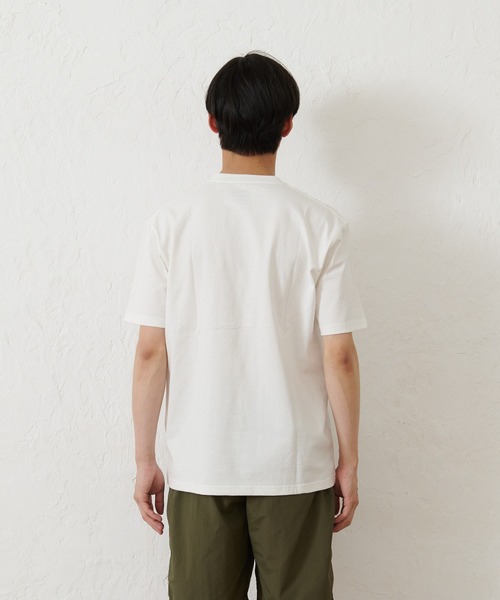 OUTDOOR PRODUCTS（アウトドアプロダクツ）の「【OUTDOOR PRODUCTS】USAコットン ヘビーウェイトフォトロゴビッグシルエットTシャツ（Tシャツ/カットソー・メンズ・ブルー系その他/カーキ/ホワイト/ブラック・X-LARGE/MEDIUM/LARGE/SMALL）」の11枚目の写真