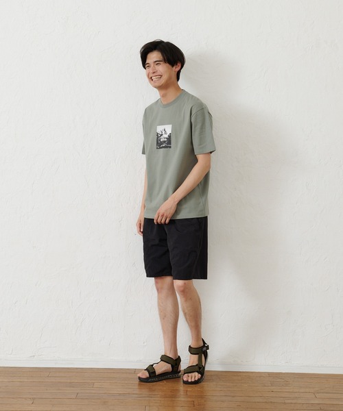 OUTDOOR PRODUCTS（アウトドアプロダクツ）の「【OUTDOOR PRODUCTS】USAコットン ヘビーウェイトフォトロゴビッグシルエットTシャツ（Tシャツ/カットソー・メンズ・ブルー系その他/カーキ/ホワイト/ブラック・X-LARGE/MEDIUM/LARGE/SMALL）」の19枚目の写真